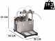 Remplisseuse &agrave; d&eacute;pression &eacute;lectrique Il-Tec Ultrafiller Dual Fluid - Remplisseuse pour liquides alimentaires