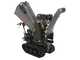 Wortex Tiger D420/120L - Broyeur &agrave; moteur thermique avec base &agrave; chenilles - Moteur Loncin D420