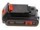 &Eacute;lagueuse sur batterie Black&amp;Decker Alligator GKC1000L - Batterie 18V 2Ah
