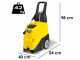 Lavor RIO-R 1108 - Nettoyeur haute pression &agrave; eau chaude Lavorwash - 110 bar - 450 L/h