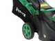 Tondeuse &agrave; pouss&eacute;e &agrave; batterie RIBIMEX PRBAT20-TON33 - Batterie de 2x20V 4Ah - Largeur de coupe 34 cm