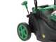 Tondeuse &agrave; pouss&eacute;e &agrave; batterie RIBIMEX PRBAT20-TON33 - Batterie de 2x20V 4Ah - Largeur de coupe 34 cm