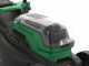Tondeuse &agrave; pouss&eacute;e &agrave; batterie RIBIMEX PRBAT20-TON33 - Batterie de 2x20V 4Ah - Largeur de coupe 34 cm