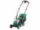 Tondeuse &agrave; pouss&eacute;e &agrave; batterie RIBIMEX PRBAT20-TON33 - Batterie de 2x20V 4Ah - Largeur de coupe 34 cm