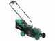 Tondeuse &agrave; pouss&eacute;e &agrave; batterie RIBIMEX PRBAT20-TON33 - Batterie de 2x20V 4Ah - Largeur de coupe 34 cm