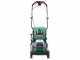 Tondeuse &agrave; pouss&eacute;e &agrave; batterie RIBIMEX PRBAT20-TON33 - Batterie de 2x20V 4Ah - Largeur de coupe 34 cm
