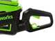 Taille-haies &eacute;lectrique &agrave; batterie Greenworks GD60HT66 60V - lame de 66 cm- SANS BATTERIE NI CHARGEUR