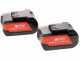 ZANON ZP 200 - Tron&ccedil;onneuse &agrave; batterie  2 x 18V - 5Ah - Guide 20 cm