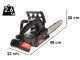 ZANON ZP 200 - Tron&ccedil;onneuse &agrave; batterie  2 x 18V - 5Ah - Guide 20 cm