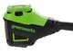 Greenworks GD60PS25 - &Eacute;lagueuse &agrave; batterie sur perche  de rallonge 60V - SANS BATTERIE NI CHARGEUR