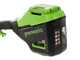 Perche &eacute;lagueuse &agrave; batterie Greenworks GD60PS25 60V - Batterie 2 Ah