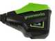 Perche &eacute;lagueuse &agrave; batterie Greenworks GD60PS25 60V - Batterie 2 Ah