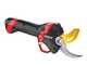 S&eacute;cateur &eacute;lectrique de taille Infaco F3020 sur perche de rallonge t&eacute;lescopique en carbone 147.5-212 cm - Batterie et sac &agrave; dos inclus - Diam&egrave;tre de coupe 40 mm