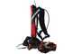 S&eacute;cateur &eacute;lectrique de taille Infaco F3020 sur perche de rallonge t&eacute;lescopique en carbone 147.5-212 cm - Batterie et sac &agrave; dos inclus - Diam&egrave;tre de coupe 40 mm