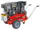 Motocompresseur Airmec TTS 34110/900 moteur &agrave; essence Loncin 11 HP - compresseur