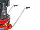 Motocompresseur Airmec TTS 34110/900 moteur &agrave; essence Loncin 11 HP - compresseur