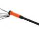 Jolly Italia V34 - Peigne vibreur &eacute;lectrique 186 cm &agrave; batterie au lithium 2x 18V 9Ah - Perche fixe - 2 en 1