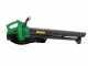 Ribimex PRBAT20-ASBSB - Souffleur aspirateur de feuilles &agrave; batterie 40 V 4 Ah 