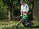 Ribimex PRBAT20-ASBSB - Souffleur aspirateur de feuilles &agrave; batterie 40 V 4 Ah 