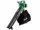 Ribimex PRBAT20-ASBSB - Souffleur aspirateur de feuilles &agrave; batterie 40 V 4 Ah 