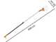 Volpi Olytech Essential 455L - Peigne vibreur &eacute;lectrique 210/300 cm &agrave; batterie de type automobile avec c&acirc;ble inclus - Perche t&eacute;lescopique