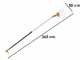 Volpi Olytech Essential 455XL - Peigne vibreur &eacute;lectrique 240/360 cm &agrave; batterie de type automobile avec c&acirc;ble inclus - Perche t&eacute;lescopique
