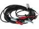 Aima Twist Standard - Peigne vibreur &eacute;lectrique 210/310 cm &agrave; batterie de type automobile avec c&acirc;ble inclus - Perche en aluminium fixe + rallonge