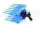 KIT Motocompresseur Campagnola MC 548 7HP + 2 Peignes Vibreurs pneumatiques Tuono Evo