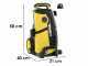 Nettoyeur haute pression Lavorwash &agrave; eau froide Lavor LVR4 150 Digit - 150 bars max