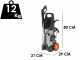 Nettoyeur haute pression &agrave; eau froide Comet KLZ 160 Extra - Pression maximale 160 bars