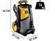 Nettoyeur haute pression LAVOR LVR5 145 - D&eacute;bit Max 7,50 l/min - 2200 W