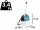 Pulv&eacute;risateur &agrave; dos &agrave; batterie Makita DUS054Z - SANS BATTERIE NI CHARGEUR