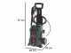 BOSCH UniversalAquatak 135 - Nettoyeur haute pression &agrave; froid - 135 bars - 410 l/h