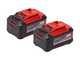 Souffleur &agrave; feuilles &agrave; batterie TURBO Einhell GE-LB 36/210 Li E - 2x 18V 5.2Ah