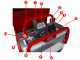 Brouette &agrave; moteur sur chenilles AgriEuro Top-Line CARGO J 10000 HEDT 4.0 avec joystick - Honda GXe630