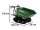 Brouette motoris&eacute;e &agrave; chenilles dumper GreenBay Tipper  300 - Moteur Honda GP160