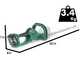 Taille-haie &agrave; batterie standard HIKOKI CH3656DA - 36V - SANS BATTERIE NI CHARGEUR