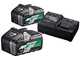 Booster Pack HIKOKI - 2 batteries Multivolt (36V-18V) 2.5Ah + chargeur rapide
