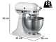 KitchenAid Classic 5K45SS-EWH Blanc - Batteur m&eacute;langeur plan&eacute;taire