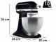 KitchenAid Classic 5K45SS Noir Onyx - Batteur m&eacute;langeur plan&eacute;taire