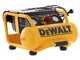 DeWalt DPC10RC-QS - Compresseur d'ai &eacute;lectrique portatif monophas&eacute;, oil-less - Moteur 2 CV - 10 L