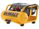 DeWalt DPC10RC-QS - Compresseur d'air &eacute;lectrique portatif monophas&eacute;, oil-less - Moteur 2 CV - 10 L