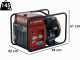 MOSA GE 13000 HBS - Groupe &eacute;lectrog&egrave;ne &agrave; essence 10.4 KW - Continu 9 kW Triphas&eacute; - Moteur Honda GX630