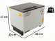 Fiac Light Silver LS 10 10 400/50 CE - Compresseur triphas&eacute; &agrave; vis silencieux - Moteur 10 CV