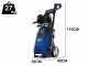 Nilfisk Premium 180-10 EU - Nettoyeur haute pression &agrave; eau froide semi-professionnel - 180 bars - 610 l/h