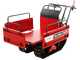Brouette motoris&eacute;e &agrave; chenilles extensible Ranger  M370-E - Moteur Honda GX160 - D&eacute;marrage &eacute;lectrique
