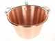 Chaudron &agrave; polenta en cuivre &eacute;lectrique martel&eacute; NuovaFac Cuoca Automatica base plate 9L - 24W