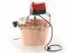Chaudron &agrave; polenta en cuivre &eacute;lectrique martel&eacute; NuovaFac Cuoca Automatica base plate 9L - 24W