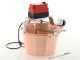 Chaudron &agrave; polenta en cuivre &eacute;lectrique martel&eacute; NuovaFac Cuoca Automatica base plate 9L - 24W