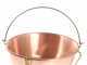 Chaudron &eacute;lectrique en cuivre lisse pour polenta NuovaFac Cuoca Automatica base ronde 9L - 24W